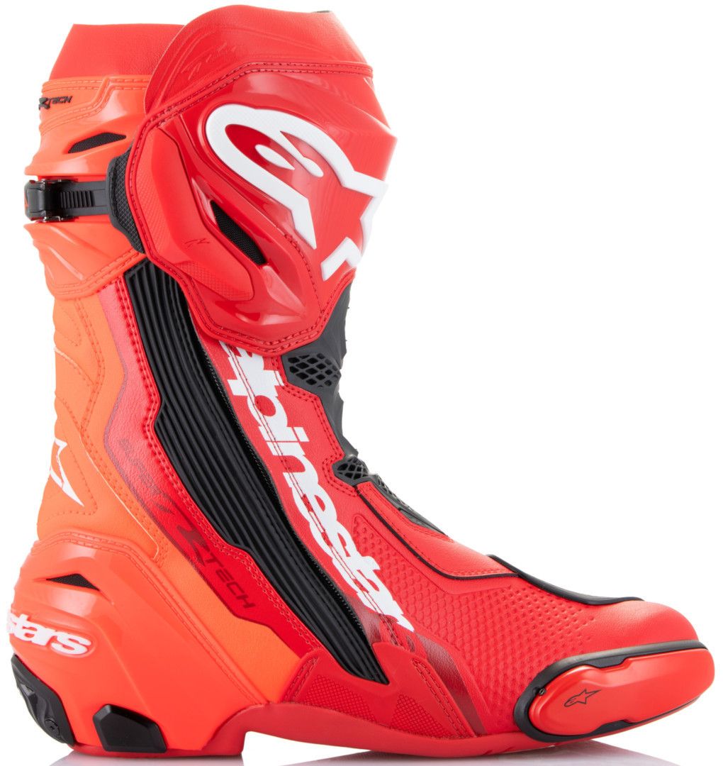 Alpinestars Supertech R Boots Red Black White : Delivery in 10 Days 